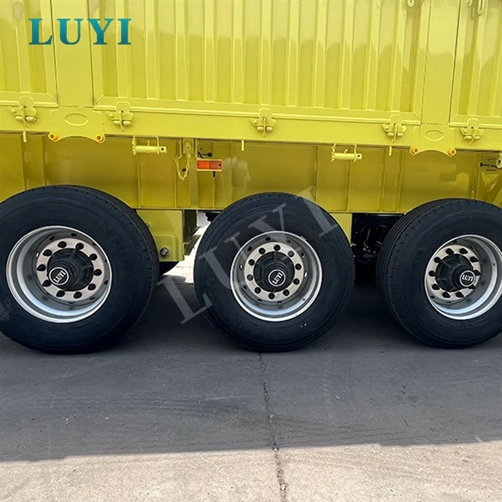 3 Axle Detachable Sidewall Semi Trailer suppliers